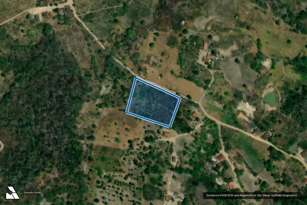 Imagem de satélite de SÍTIO RIBEIRO - Parte 1 em Alagoa Nova - PB