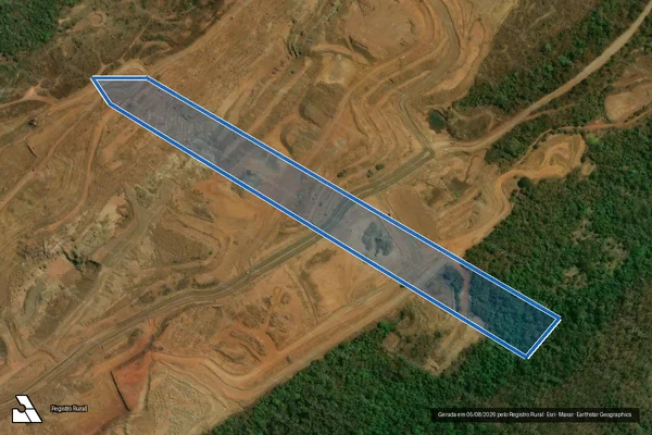 Imagem de satélite de Fazenda Pouso Alegre - Parte 1 em Barro Alto - GO