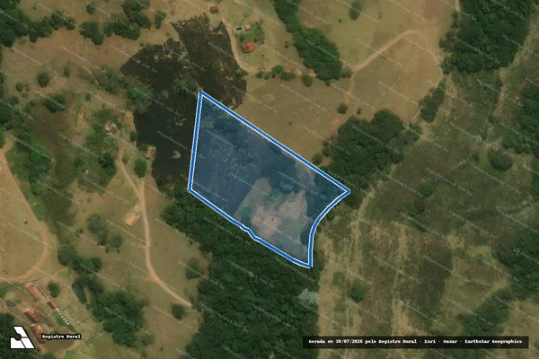 Imagem de satélite de Sítio "Quinta da Lage" - Quinta da Lage em Extrema - MG