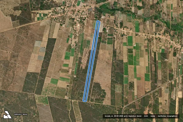 Imagem de satélite de SITIO JUREMA NORTE ? LOTE 00346 - Parte 1 em Ibiapina - CE