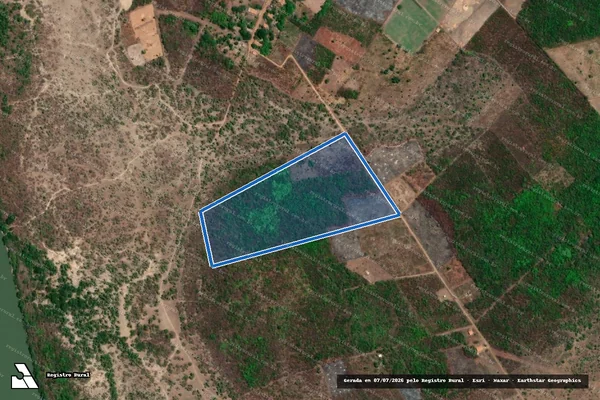 Imagem de satélite de ASSENTAMENTO CAIÇARINHA, LOTE 17 em Batalha - PI