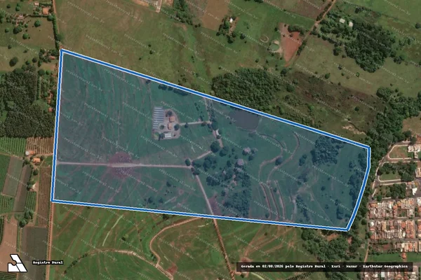 Imagem de satélite de ESTANCIA PRIMAVERA - PERIMETRO GERAL em Jales - SP