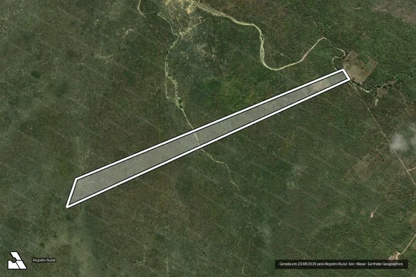 Imagem de satélite de PROJETO DE ASSENTAMENTO CORDÃO DE SOMBRA ? LOTE 26 - Parte 1 em Mossoró - RN