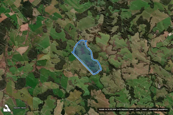 Imagem de satélite de SDE - Parte 1 em Santa Cecília do Sul - RS