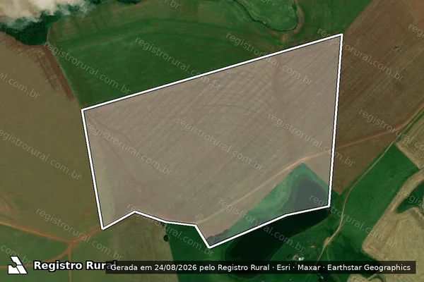 Imagem de satélite de Agropecuária Magni - Gleba 01 em Boa Vista do Incra - RS
