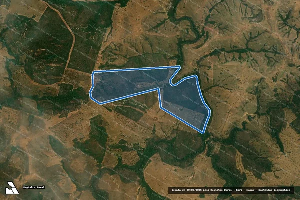 Imagem de satélite de Fazenda Campo Verde - Fazenda Campo Verde em General Carneiro - MT