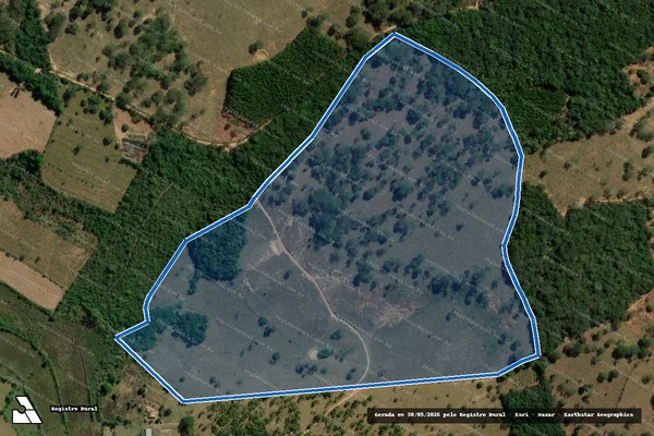 Imagem de satélite de Fazenda Água Comprida - Fazenda Água Comprida em Formiga - MG
