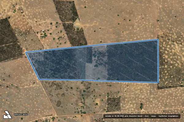 Imagem de satélite de SITIO BAIXA DO CURRAL - SITIO BAIXA DO CURRAL ? FAZ.PRENSA em Dormentes - PE