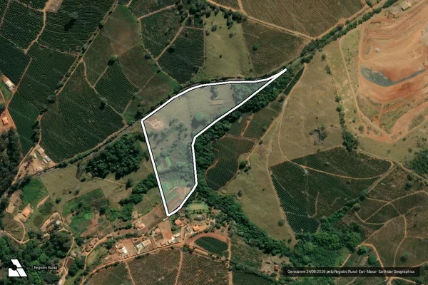 Imagem de satélite de SITIO LIMOEIRO - GLEBA 04 em Varginha - MG