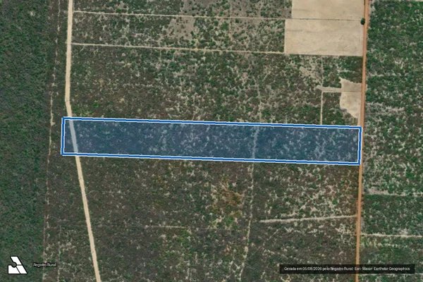 Imagem de satélite de PROJETO DE ASSENTAMENTO 25 DE JULHO ? LOTE 69 - Parte 1 em São Bento do Norte - RN