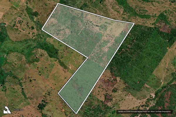 Imagem de satélite de FAZENDA COCAL - Gleba 01 em Rio Maria - PA