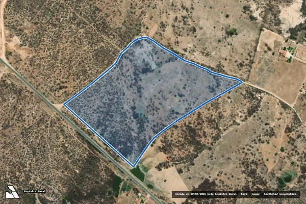 Imagem de satélite de Sítio Cabeço - Parte 1 em Santa Luzia - PB