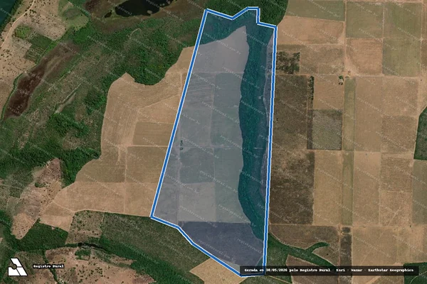 Imagem de satélite de Fazenda Assunção - Parte 1 em Itapiratins - TO