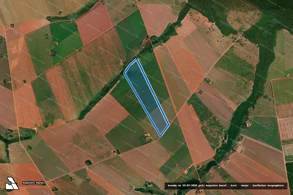 Imagem de satélite de Lote 200 ? Projeto de Assentamento Pontal do Marape - LOTE 200 em Nova Mutum - MT