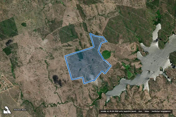 Imagem de satélite de FAZENDA LAGOA E CANSANCAOZINHO - FAZENDA LAGOA E CANSANCAOZINHO em Antônio Cardoso - BA