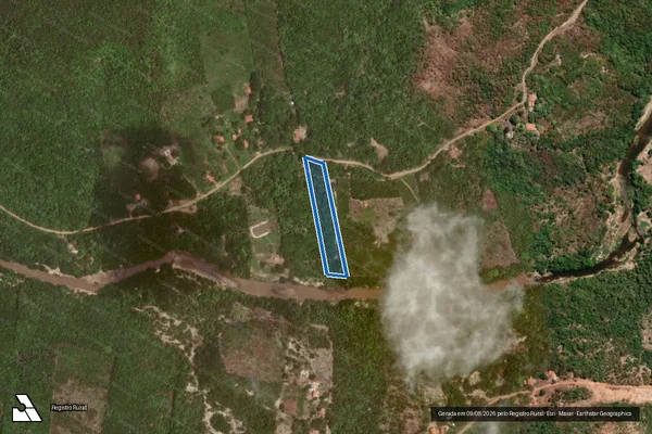 Imagem de satélite de COCO DOCE ? CABEÇA CHATA - PARCELA 2 em Pau D'Arco do Piauí - PI