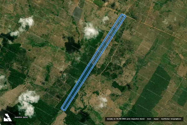 Imagem de satélite de SITIO IDOMEIA - em Marabá - PA