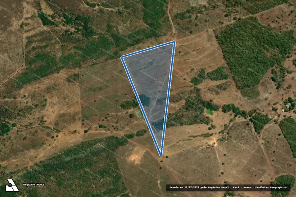 Imagem de satélite de P.A Santa Maria ? Lote 085 - Lote 085-A em Água Boa - MT