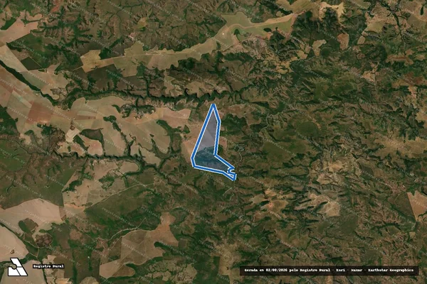 Imagem de satélite de "FAZENDA RECANTO" - PARTE 1 em Guiratinga - MT