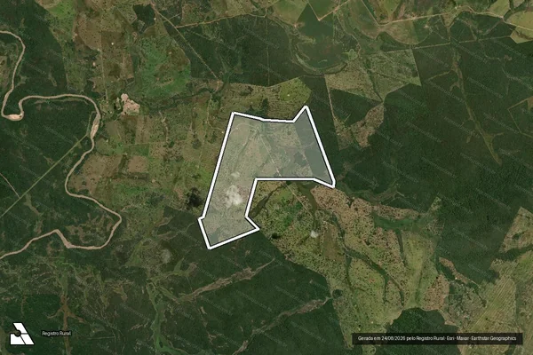 Imagem de satélite de Fazenda Sobradinho III - PARTE 1 em Bela Vista - MS