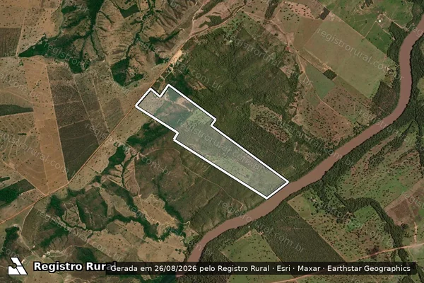 Imagem de satélite de LOTE 11, P. A. PIAU / LOTE 11