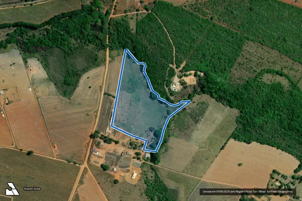 Imagem de satélite de Fazenda Santo Antônio e São José - Parte 1 em Patrocínio - MG