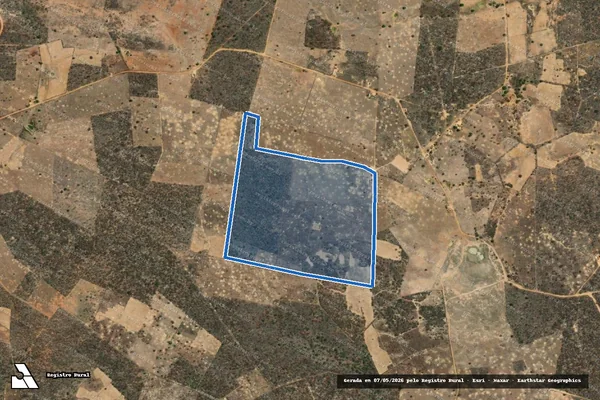 Imagem de satélite de SITIO BAIXA DA BOA VISTA - SITIO BAIXA DA BOA VISTA ? FAZ MUDUBIM em Dormentes - PE