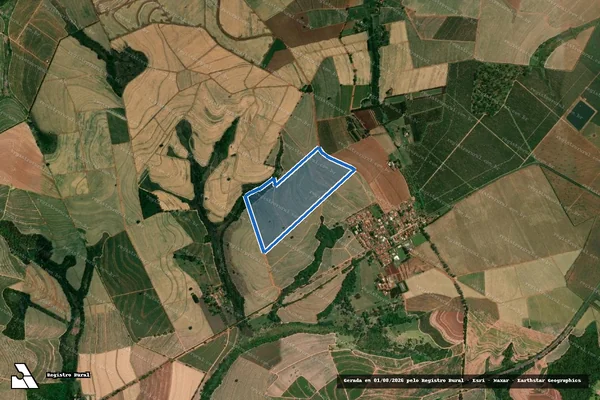 Imagem de satélite de SÍTIO FARTURA - Remanescente em Bebedouro - SP