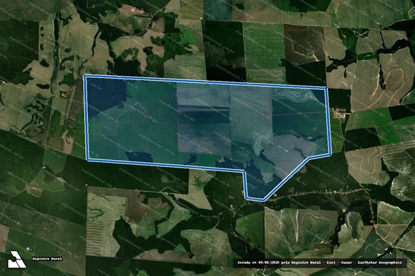Imagem de satélite de Fazenda Marmorana - Parte 1 em São João do Soter - MA