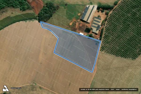 Imagem de satélite de Fazenda Rio Verde - PARTE 1 em Casa Branca - SP