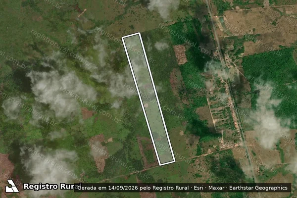 Imagem de satélite de SÍTIO SÃO JOSÉ - PA MONTE LIRIO / Parte 1
