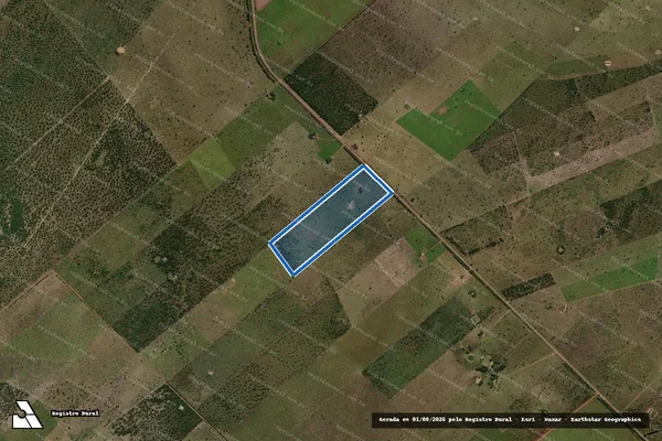 Imagem de satélite de Lote – 97 P.A Pontal / Lote – 97 P.A Pontal