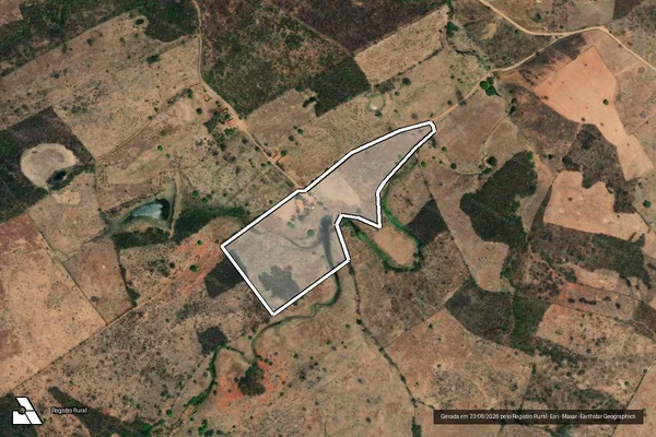 Imagem de satélite de LOTE 0659 - SITIO MANDANTE  - Parte 1 em Potengi - CE