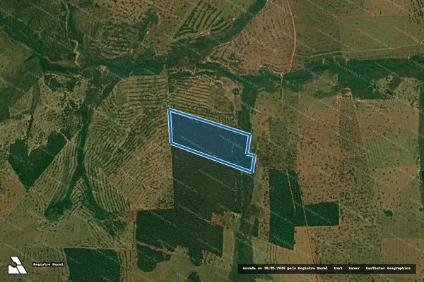 Imagem de satélite de FAZENDA BARRA DO ARIRANHA - GLEBA C em Guia Lopes da Laguna - MS