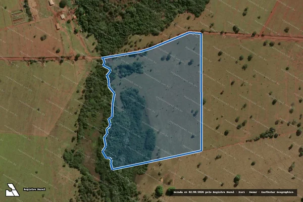 Imagem de satélite de Fazenda Cachoeira do Rio Preto - PARTE 2 em Quirinópolis - GO