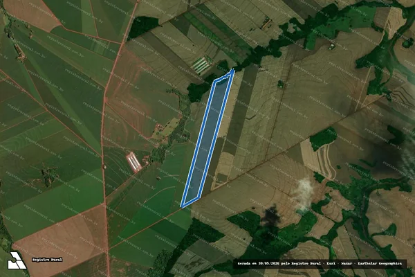 Imagem de satélite de GLEBA MASSAPE ? LOTE 255 - Parte 1 em Assis Chateaubriand - PR