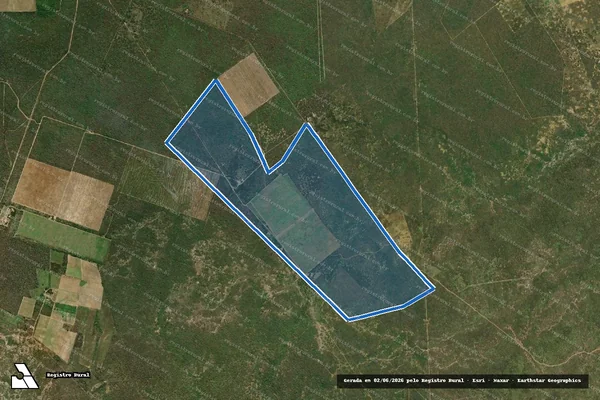 Imagem de satélite de SITIO JUAZEIRINHO/LAGOA DO FIO - Parcela 1 em Açu - RN