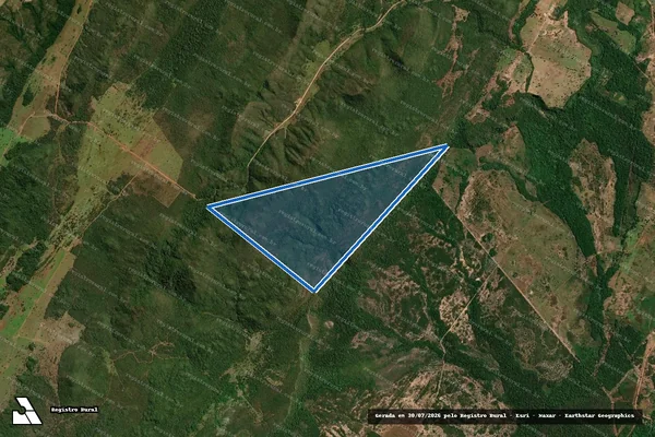 Imagem de satélite de Fazenda Coqueiro - GLEBA A em Cáceres - MT