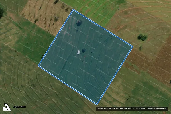 Imagem de satélite de CHACARA SÃO JOSE, LOTE 90-E-REM/92 GLEBA 2 COLONIA PVAI - Matrícula 20204 em Paranavaí - PR