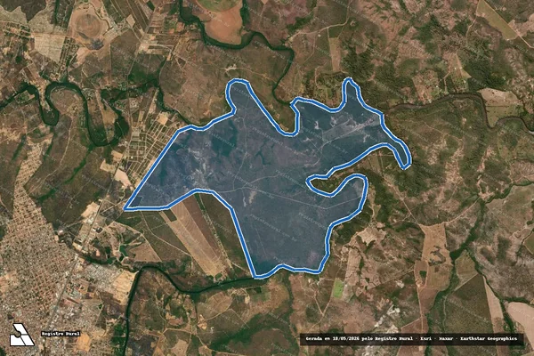 Imagem de satélite de FAZENDA VOLTA GRANDE (DATA BACABA) em Balsas - MA