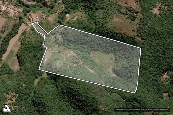 Imagem de satélite de FAZENDA BOA VISTA - Parcela 1 em Poté - MG