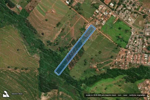 Imagem de satélite de Chácara n° 76 - Parte 1 em Alto Piquiri - PR