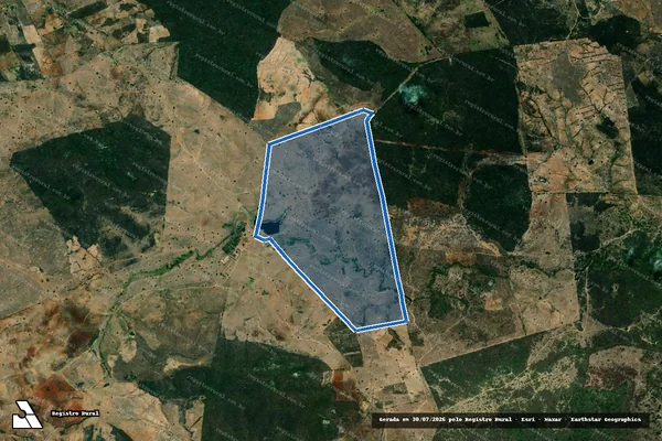 Imagem de satélite de Fazenda Camucá - Parcela 1 em Gurinhém - PB
