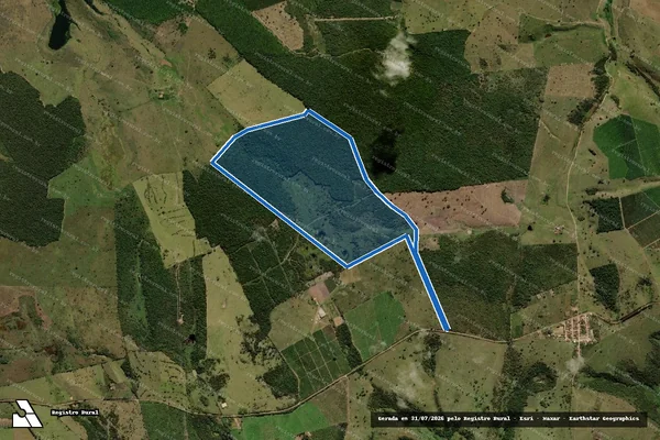Imagem de satélite de FAZENDA UNIÃO - Gleba 2 em Planalto - BA