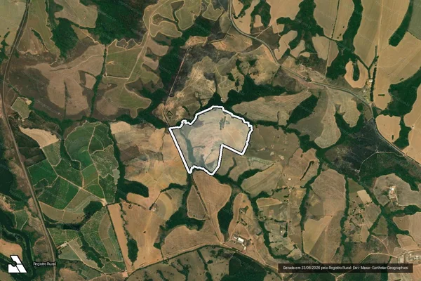 Imagem de satélite de Sítio Santo Onofre - Parte 1 em Madre de Deus de Minas - MG