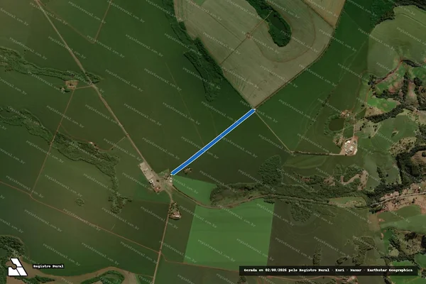 Imagem de satélite de LOTE_1-A_FAIXA_DE_DOMÍNIO - 001 em Luiziana - PR