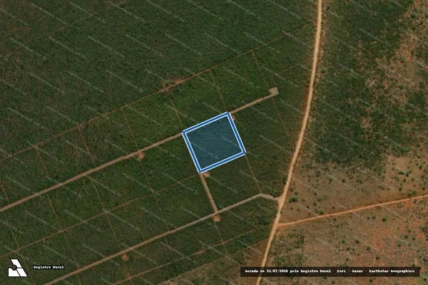Imagem de satélite de Fazenda Boqueirão - Gleba Nº40 em Montes Claros - MG