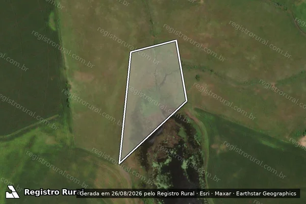 Imagem de satélite de Granja São Manoel em São Borja - RS