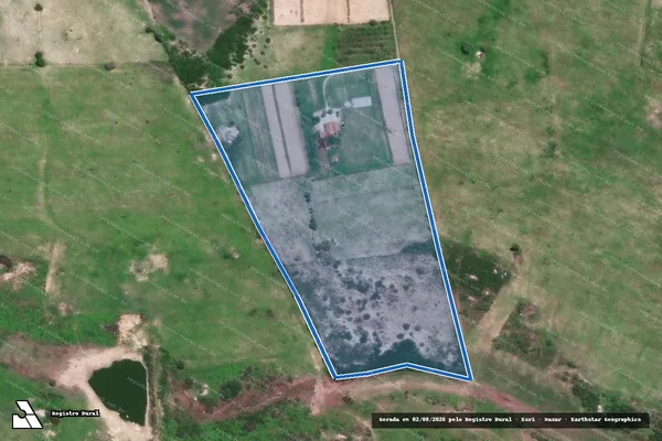 Imagem de satélite de SITIO LAGOA DOS VERDES - Parte 1 em Montadas - PB