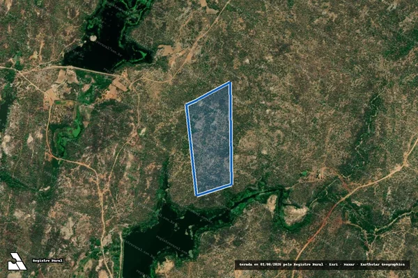 Imagem de satélite de LOTE 03 ? PA Osiel Alves - PARTE_01 em São José de Espinharas - PB